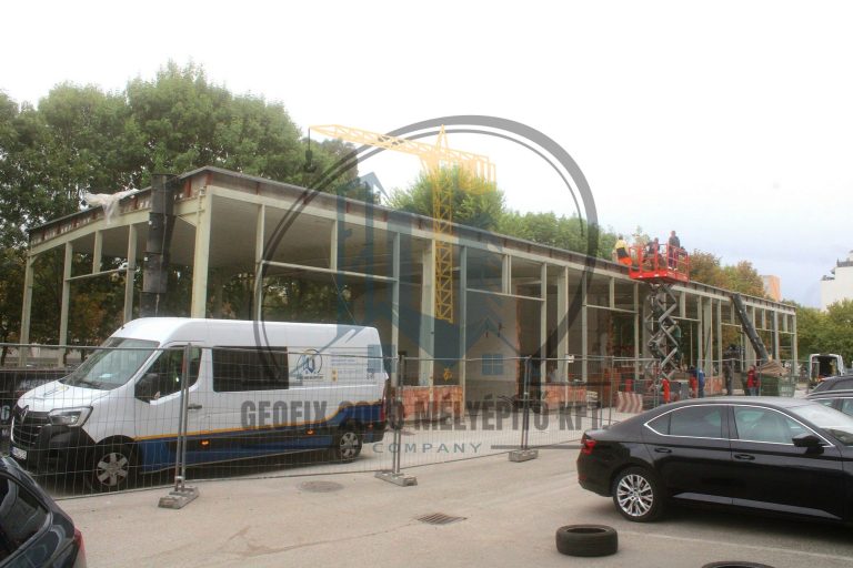 Porsche Pest – Fáy utca – Iparicsarnok injektálása